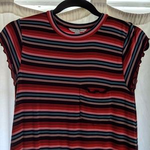 American Eagle Multi Colored Striped Dress